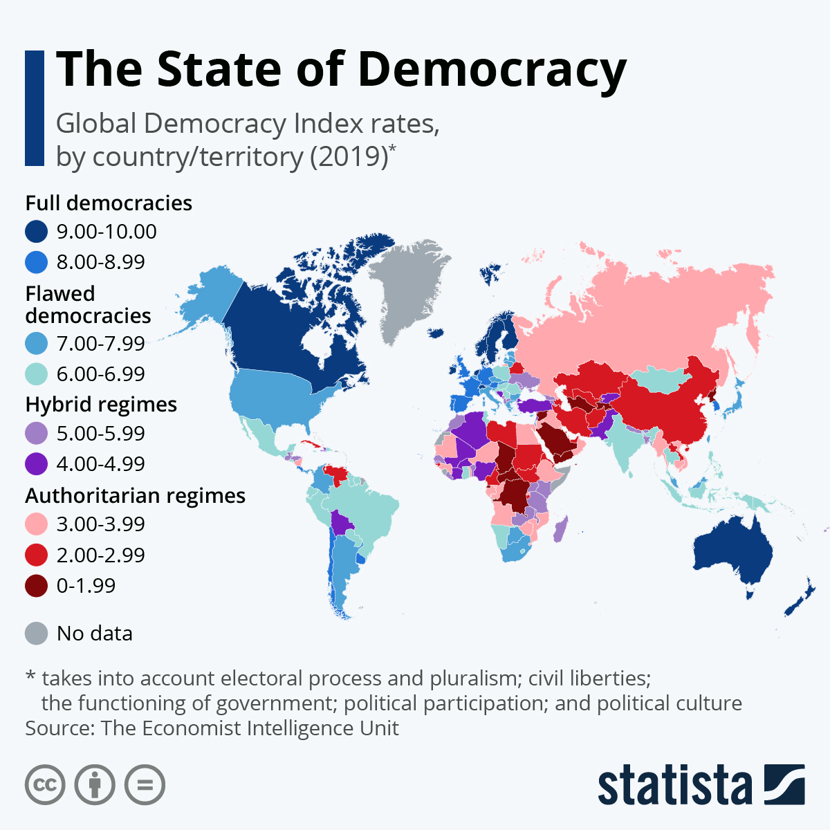 Paesi con regimi dittatoriali oggi