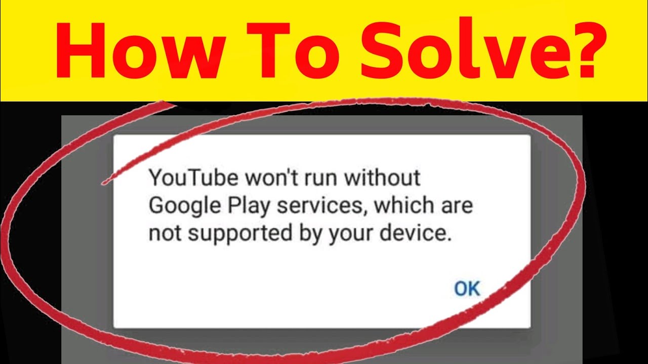 Perche google play service non e supportato dal tuo dispositivo