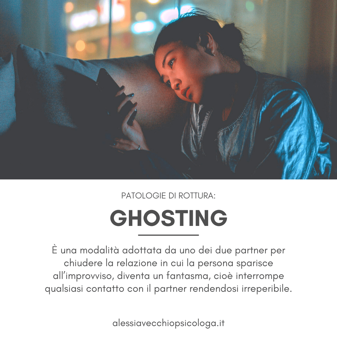 Profilo psicologico di chi fa ghosting
