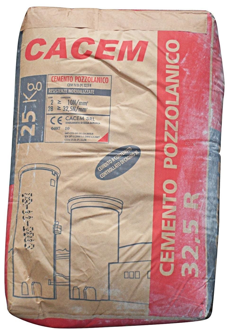 Quanto costa il cemento in sacchi