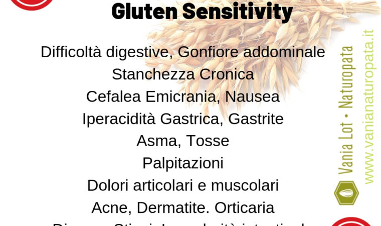 Disintossicazione da glutine sintomi