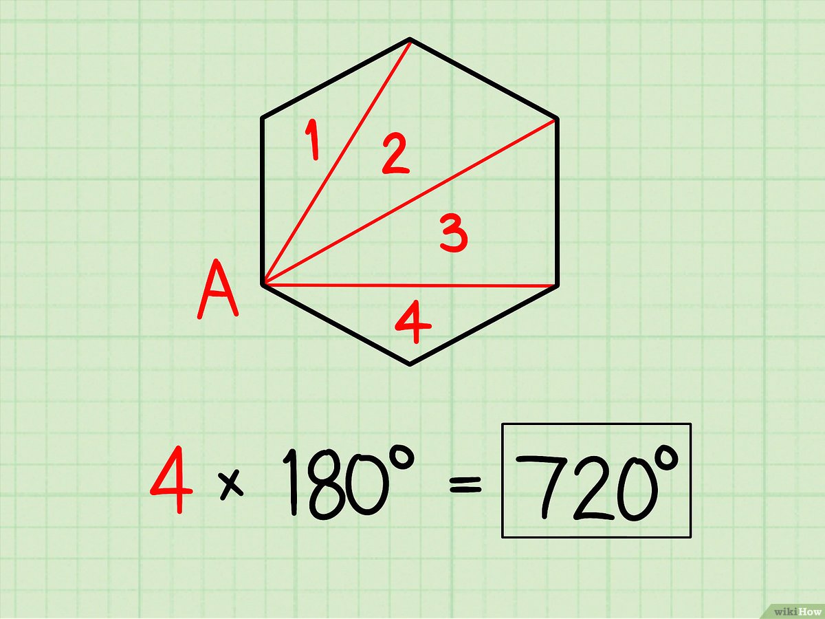 Quanto misura la somma degli angoli interni di un ettagono